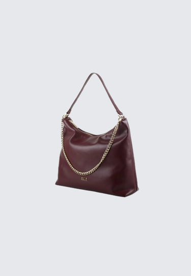 Elle Mona Hobo Bag (Maroon)