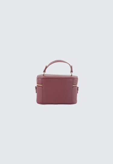 Elle Aubree Box Bag (Maroon)