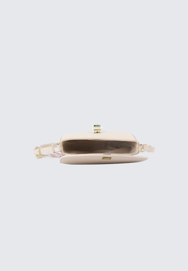 Elle Cynthia Saddle Bag (Beige)