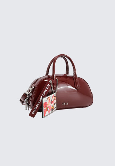 Elle 80Th Anni Carry Bag  (Maroon)