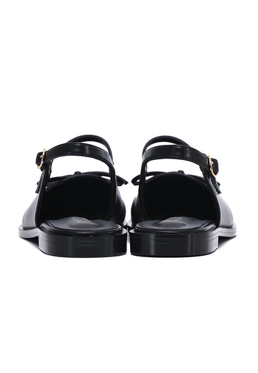 Darcy Comfy Fit Footbed Flats & Ballerina In Black