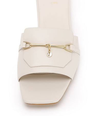 Iris Comfy Fit Footbed Sandals In Beige