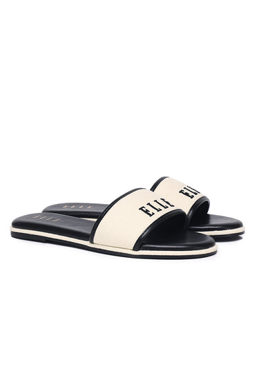 Shannon Comfy Fit Footbed Sandals In Black