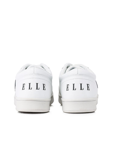 Clemence Comfy Fit Footbed Microfiber Leather Sneakers In Grey