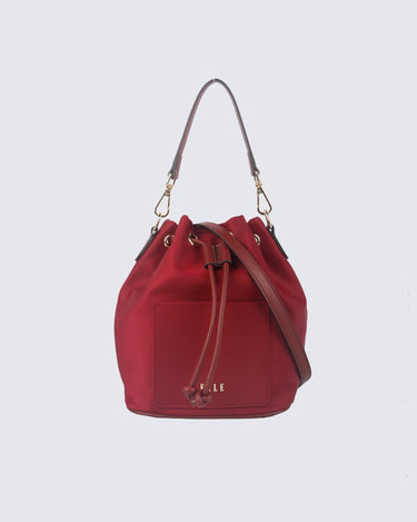 Leona  Bucket Bag Mar  (Maroon) Maroon