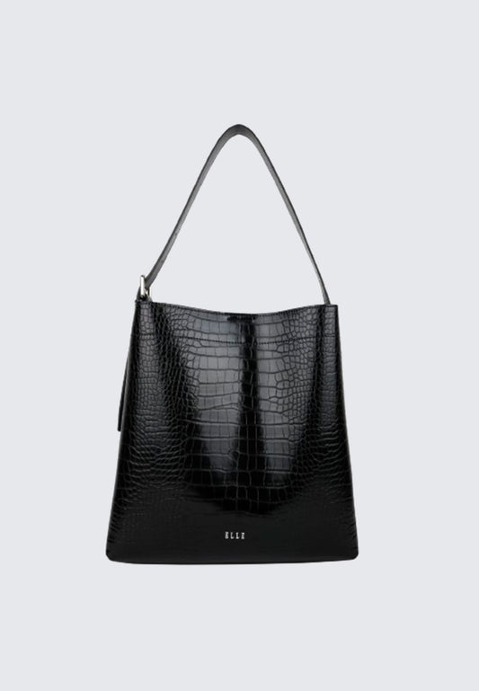 Elle Faye Shoulder Bag  (Black)