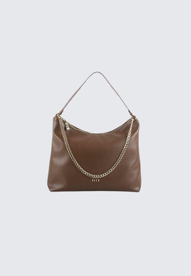 Elle Mona Hobo Bag  (Taupe)