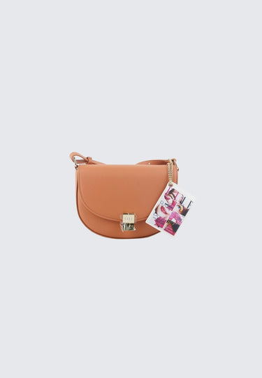 Elle Cynthia Saddle Bag (Coral)