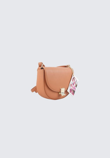 Elle Cynthia Saddle Bag (Coral)