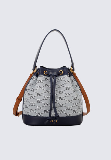 Lucita Bucket Bag (Navy)