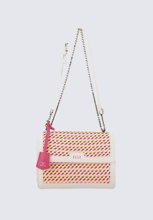 Jane Satchel Bag (White)