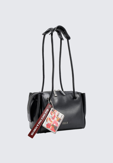 Elle 80Th Anni Shoulder Bag  (Black)