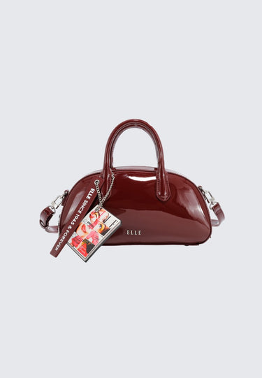 Elle 80Th Anni Carry Bag  (Maroon)