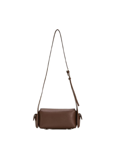 Elle Serena Small Shoulder Bag (Dark Brown)