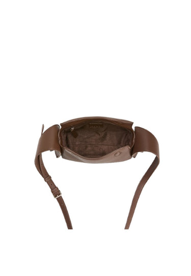 Elle Serena Small Shoulder Bag (Dark Brown)