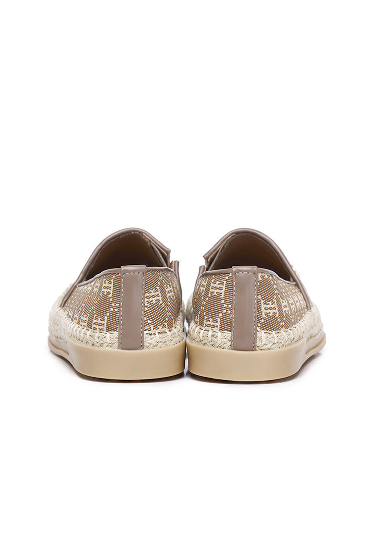 Lola Comfy Fit Footbed Espadrilles In Brown