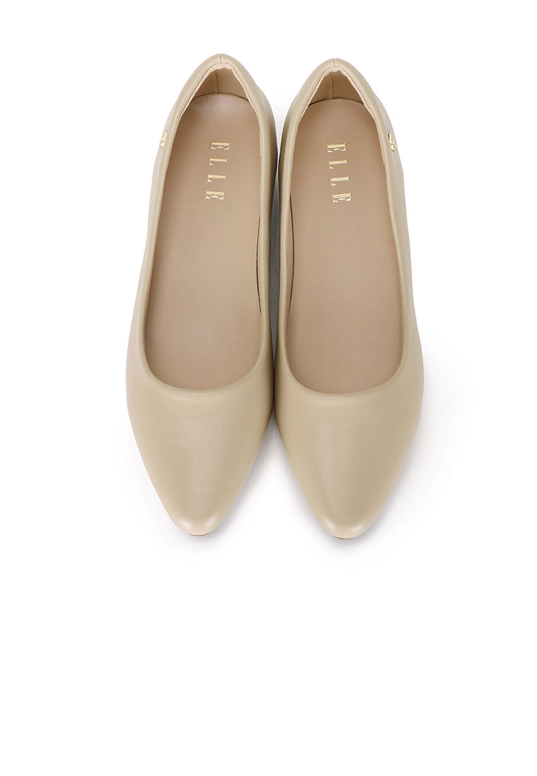 Joie Comfy Fit Footbed Pumps In Khaki