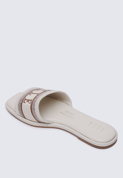 Renee Comfy Fit Footbed Microfiber Leather Sandals In Almond